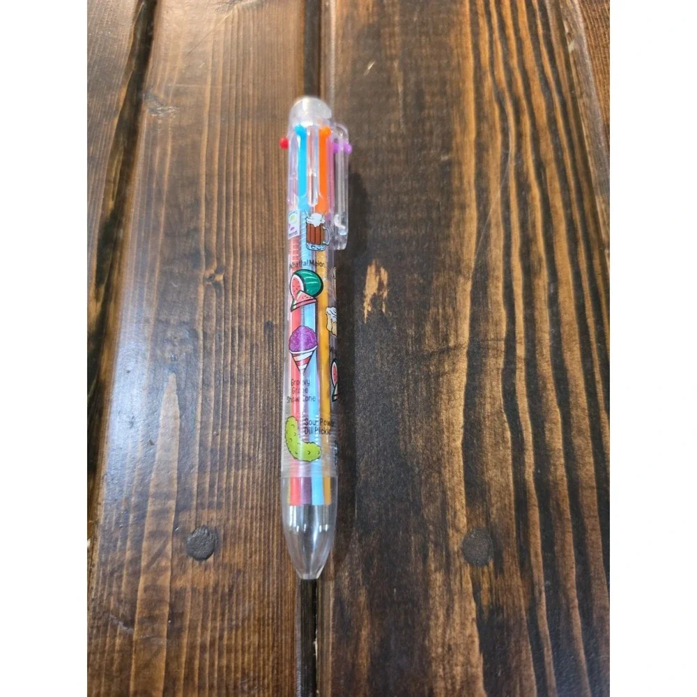 Vintage Style Scratch and Sniff Multicolor Ink Pen Fruity Scents CUTE!‎